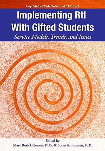 9781593639501: Implementing RtI With Gifted Students: Service Models, Trends, and Issues