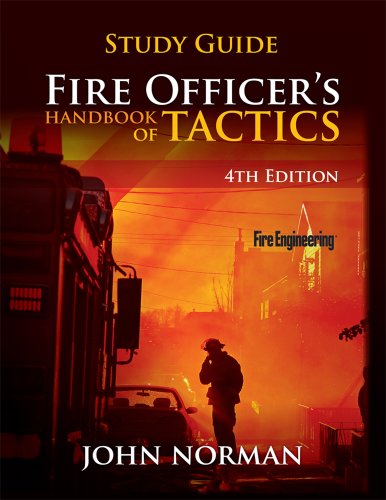 Beispielbild fr Fire Officer's Handbook of Tactics, Study Guide (Fire Engineering) zum Verkauf von SecondSale