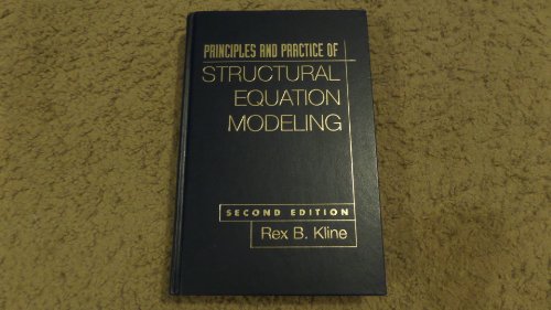 Imagen de archivo de Principles and Practice of Structural Equation Modeling, Second Edition a la venta por ThriftBooks-Dallas