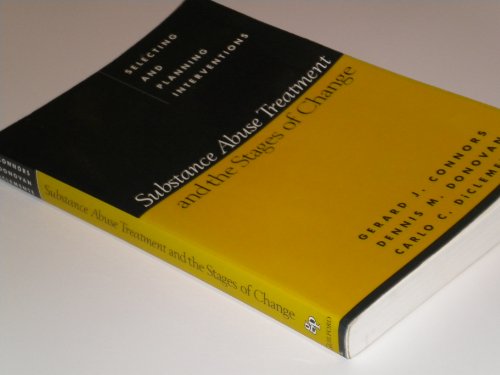 Imagen de archivo de Substance Abuse Treatment and the Stages of Change : Selecting and Planning Interventions a la venta por Better World Books