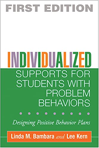 Imagen de archivo de Individualized Supports for Students with Problem Behaviors : Designing Positive Behavior Plans a la venta por Better World Books