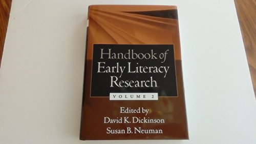 Stock image for Handbook of Early Literacy Research, Volume 2 for sale by HPB Inc.