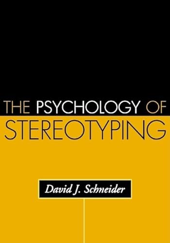 Beispielbild fr The Psychology of Stereotyping zum Verkauf von Better World Books
