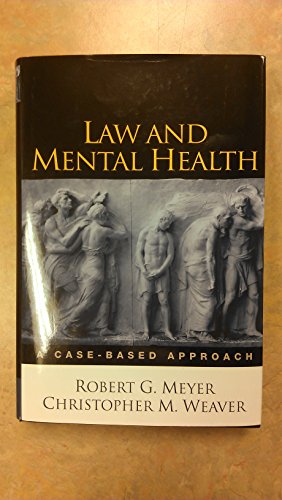 Imagen de archivo de Law and Mental Health: A Case-Based Approach a la venta por Gulf Coast Books