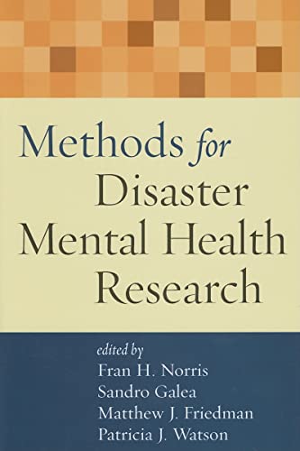 Beispielbild fr Methods for Disaster Mental Health Research zum Verkauf von BooksRun