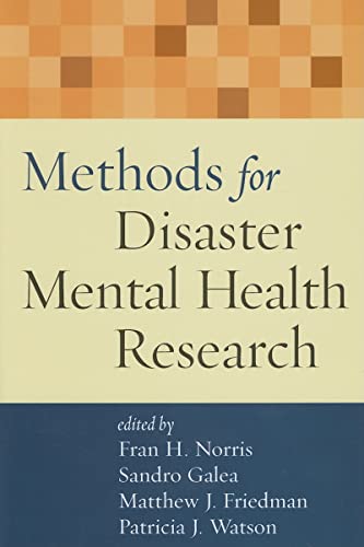 Imagen de archivo de Methods for Disaster Mental Health Research a la venta por BookHolders