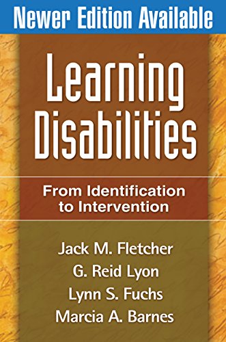 Beispielbild fr Learning Disabilities : From Identification to Intervention zum Verkauf von Better World Books