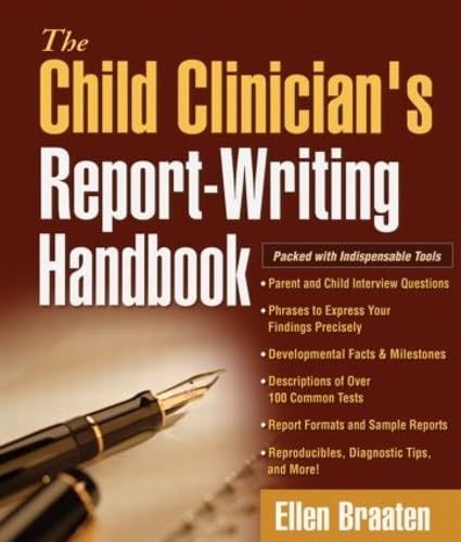 Imagen de archivo de The Child Clinician's Report-Writing Handbook (The Clinician's Toolbox) a la venta por Open Books