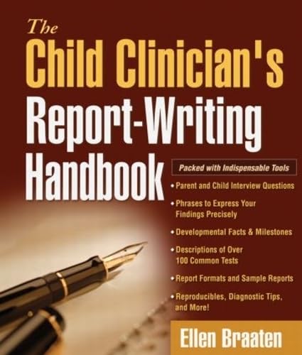 Stock image for The Child Clinician's Report-Writing Handbook (The Clinician's Toolbox) for sale by Open Books