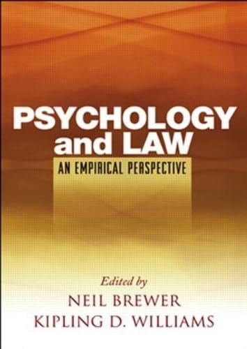 Stock image for Psychology and Law: An Empirical Perspective for sale by ThriftBooks-Dallas