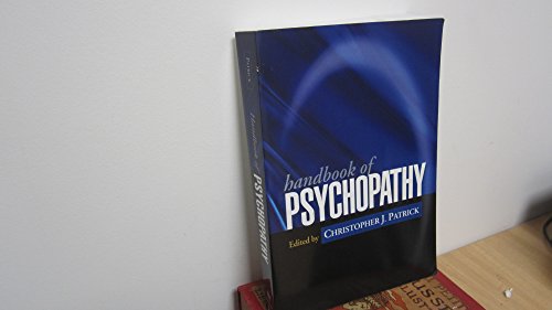 Imagen de archivo de Handbook of Psychopathy, First Edition a la venta por SecondSale