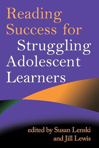 Stock image for Reading Success for Struggling Adolescent Learners (Solving Problems in the Teaching of Literacy) for sale by SecondSale