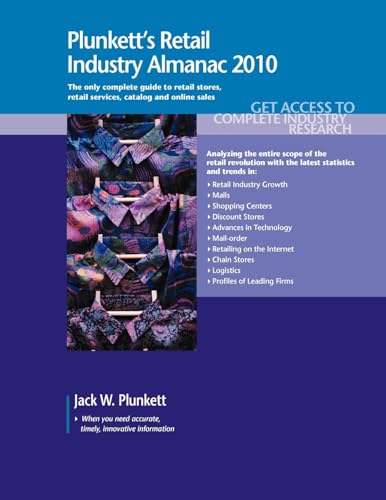 Beispielbild fr Plunkett's Retail Industry Almanac 2010: The Only Comprehensive Guide to the Retail Industry zum Verkauf von Phatpocket Limited