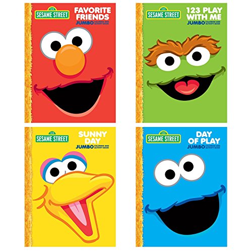 Beispielbild fr Sesame Street Jumbo Coloring & Activity Book zum Verkauf von Wonder Book