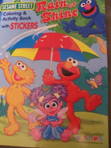 Stock image for Rain or Shine Sesame Street Coloring & Activity Book with Stickers for sale by Wonder Book