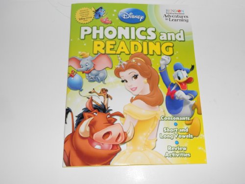 Stock image for Disney Adventures in Learning Phonics & Reading Workbook (Grade 1) for sale by Wonder Book