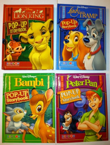 9781593947613: Disney Pop-up Storybook Classic Collection (Land and the Tramp / Peter Pan / Bambi / The Lion King) (Disney Pop-up)