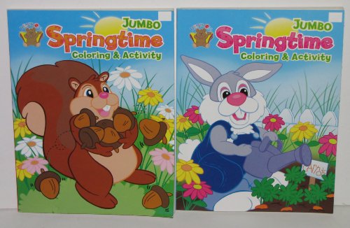 Beispielbild fr Springtime Jumbo Coloring & Activity zum Verkauf von Wonder Book