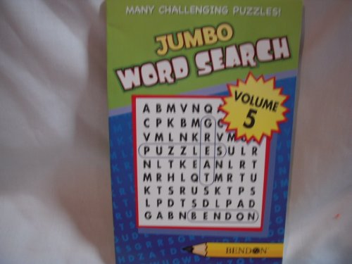 Stock image for Jumbo Word Search-Volume 5 for sale by Hawking Books