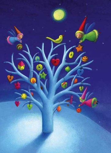 3738 - Fairies Around Tree Boxed Holiday Cards (9781593952952) by Nicoletta Ceccoli