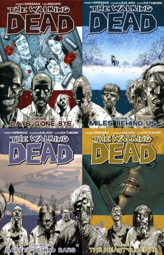 Walking Dead, Vols. 1-4 [Amazon.com Exclusive] (9781593964467) by Kirkman, Robert; Adlard, Charlie; Moore, Tony