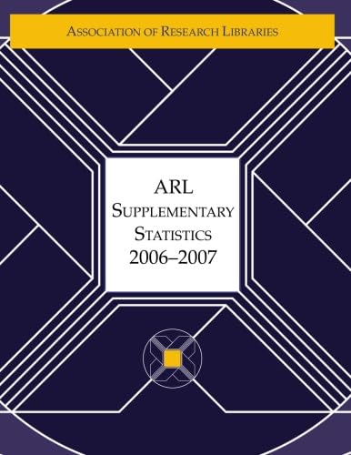 Imagen de archivo de ARL Supplementary Statistics 2006-2007 a la venta por ThriftBooks-Atlanta