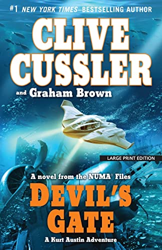 Beispielbild fr Devil's Gate: A Novel from the NUMA Files (A Kurt Austin Adventure Series: Wheeler Publishing Large Print Edition) zum Verkauf von Ergodebooks