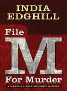 Imagen de archivo de File M For Murder: A Cornelia Upshaw and Fancy Mystery (Five Star First Edition Mystery) a la venta por Lee Madden, Book Dealer