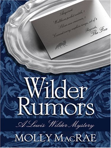 Stock image for Wilder Rumors : A Lewis Wilder Mystery for sale by Better World Books
