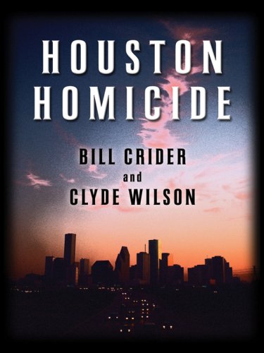 Imagen de archivo de Houston Homicide a la venta por Better World Books