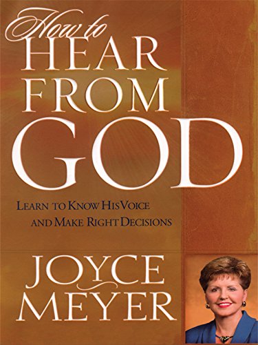 9781594150418: HT HEAR FROM GOD -LP: Learn to Know His Voice And Make Right Decisions (Walker Large Print)