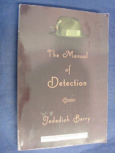 Stock image for The Manual of Detection for sale by Your Online Bookstore