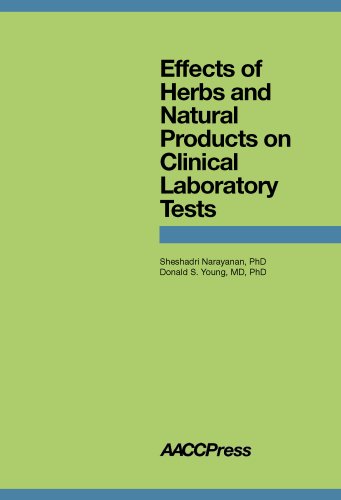 Stock image for Effects of Herbs and Natural Products on Clinical Laboratory Tests for sale by LowKeyBooks
