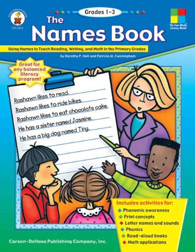 Imagen de archivo de The Names Book : Using Names to Teach Reading, Writing and Math in the Primary Grades a la venta por Better World Books