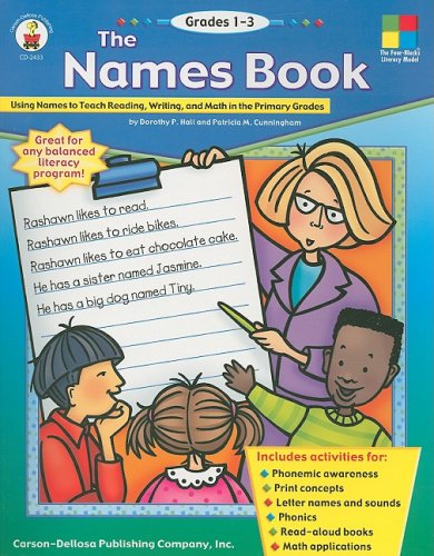 Stock image for The Names Book : Using Names to Teach Reading, Writing and Math in the Primary Grades for sale by Better World Books