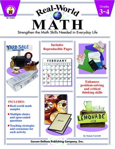 9781594410536: Real-world Math Grades 3-4 (Real-world Math Series)