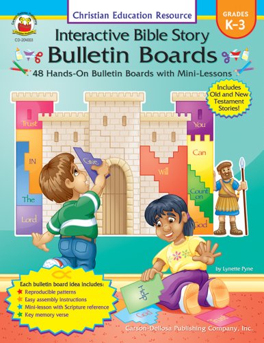Stock image for Interactive Bible Story Bulletin Boards, Grades K - 3: 48 Hands-On Bulletin Boards with Mini-Lessons for sale by ThriftBooks-Dallas