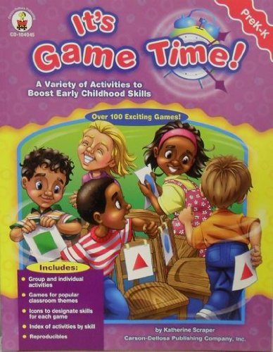 Beispielbild fr It's Game Time! Grades PreK-K. zum Verkauf von Bearly Read Books