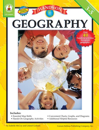 Imagen de archivo de Hands-On Geography Grades 3-5 a la venta por Better World Books