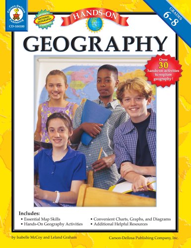 Imagen de archivo de Hands-On Geography, Grades 6 - 8 a la venta por Save With Sam