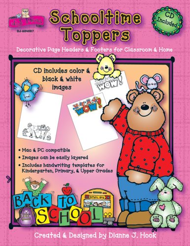 Stock image for Schooltime Toppers: Decorative Page Headers & Footers for Classroom & Home for sale by Bearly Read Books