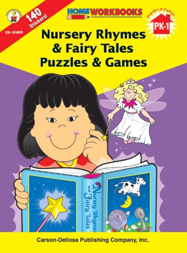 Stock image for Nursery Rhymes & Fairy Tales Puzzles & Games, Grades Pk - 1 for sale by ThriftBooks-Atlanta