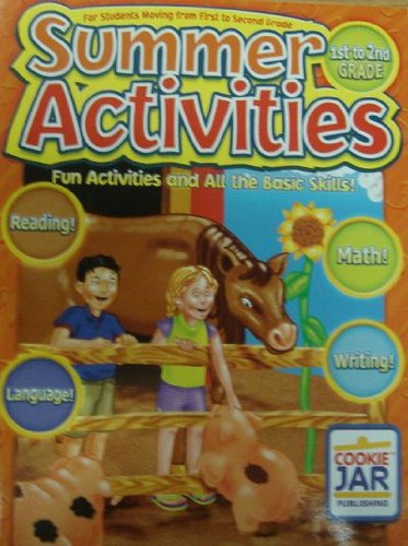 Summer Activities 1st to 2nd Grade: reading language, math & writing