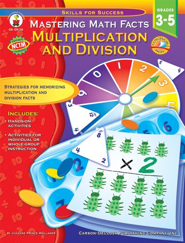 Beispielbild fr Mastering Math Facts, Grades 3 - 5 (Skills for Success) zum Verkauf von SecondSale