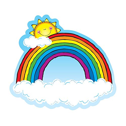 Beispielbild fr Carson Dellosa D.J. Inkers Rainbow Two-Sided Decoration (688009) zum Verkauf von SecondSale