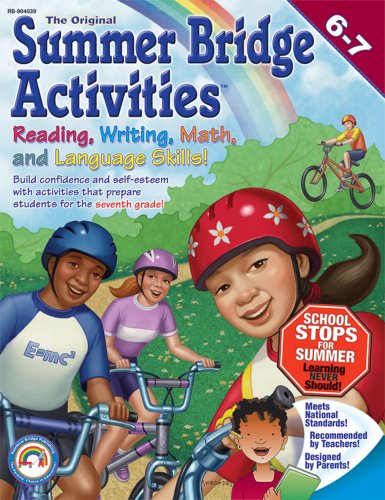 Stock image for Summer Bridge Activities: 6th to 7th Grade for sale by Your Online Bookstore