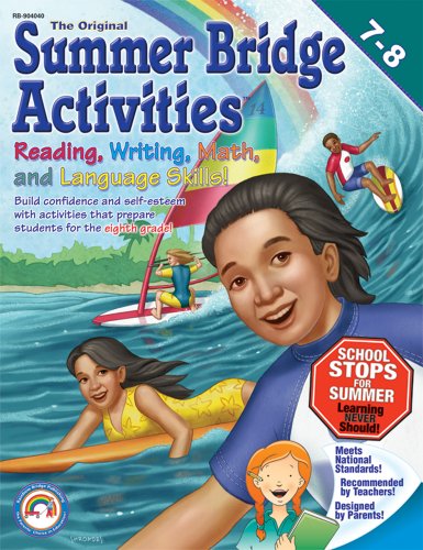 Stock image for Summer Bridge Activities: 7th to 8th Grades for sale by Your Online Bookstore
