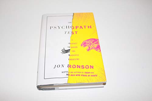 Stock image for The Psychopath Test: A Journey Through the Madness Industry for sale by Orion Tech