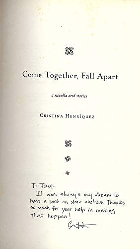 Imagen de archivo de Come Together, Fall Apart a la venta por Goodwill of Colorado