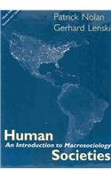 9781594510236: Human Societies: An Introduction to Macrosociology